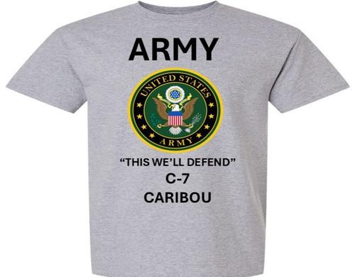 Maglia caribou aircraft - c-7, caribou*aircraft*