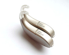 Usato, coppia di Oticon Xceed 2 UP dietro l'orecchio colore BTE/Beige - Spedizione USA