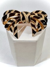 BARRETTE vintage Ciner smalto