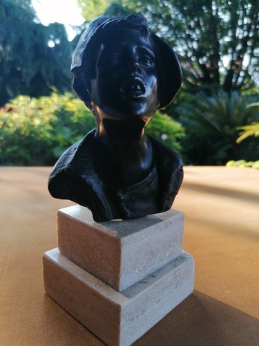 Busto bronzo firmato - in,