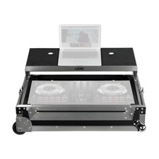 U92059SL UDG Ultimate Flight Case per DJ Multi Formato XL MKII Silver Plus