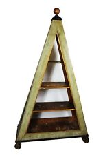 ANTICA LIBRERIA VENEZIANA XIX SECOLO UNICA PIRAMIDE ETAGERE