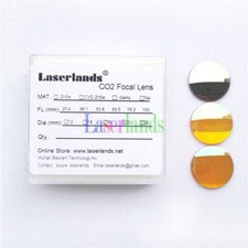 ZnSe GaAs obiettivo focale per incisore laser CO2 10,6um macchina da taglio 12-25mm 1-4"