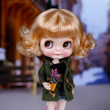 OOAK Blyth bambola 1/6 BJD oro