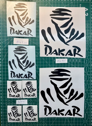 Adesivi logo dakar - 8,