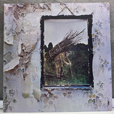 Led Zeppelin IV vinile italy VG+