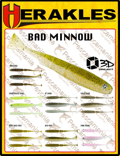 Herakles bad minnow shad - minnow,