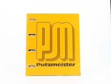 Raccoglitore catalogo attrezzature Putzmeister 