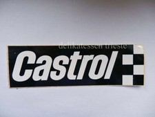 CASTROL olio auto car moto ADESIVO STICKER originale vintage 
