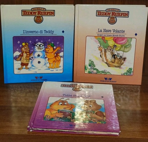 Teddy ruxpin inverno - teddy,