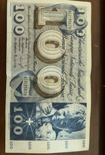 banconote- 100 franchi