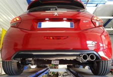 Scarico Omologato Marmitta Sportiva Inox 2x76mm PEUGEOT 208 GTi 1.6 147/153kw