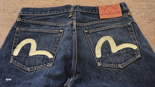 Jeans evisu vintage denim 32w - evisu,