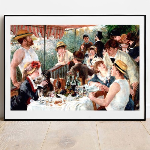 Stampa renoir pranzo - di, the
