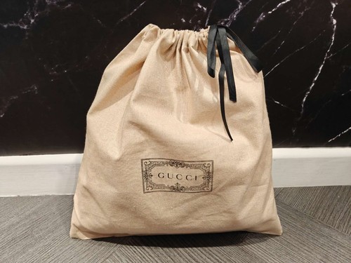Gucci drawstring dust bag - gucci,