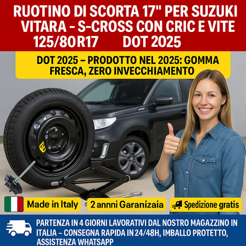 Ruotino scorta suzuki - ruotino,