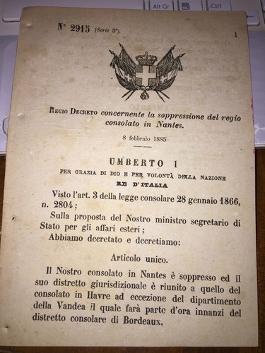 Regio decreto soppressione - regio,