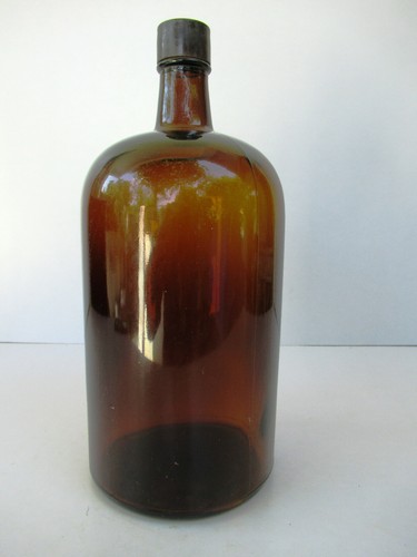 Vintage alto ambra bicchiere - ambra,