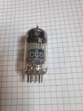 Valvola Radio Epoca ECC88 Double Triode Tube Brimar Originale