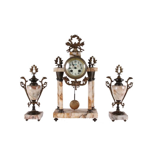 Trittico antico orologio - trittico,