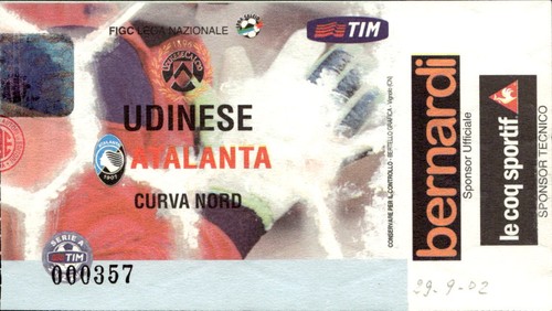 Biglietto stadio udinese - biglietto,