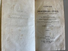 Antico libro Corso di
