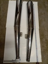 marmitte terminali di scarico bmw r 100 r 80 boxer anni 80 coppia dx sx 