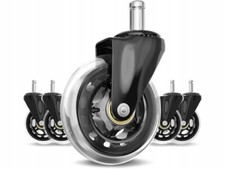 Set 5 Ruote per Sedia con