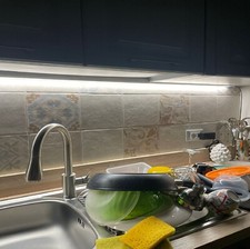 BARRA a LED SU MISURA MADE IN ITALY LUCE A SCELTA IDEALE per SOTTOPENSILE CUCINA