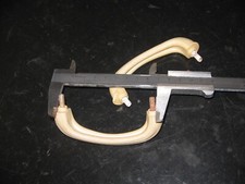 COPPIA DI MANIGLIE IN OSSO