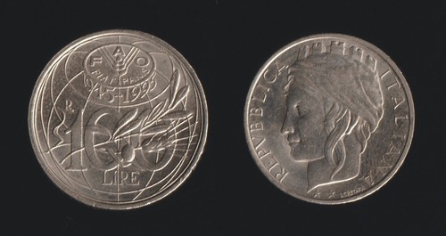 100 lire 1995 fao italia - fao,