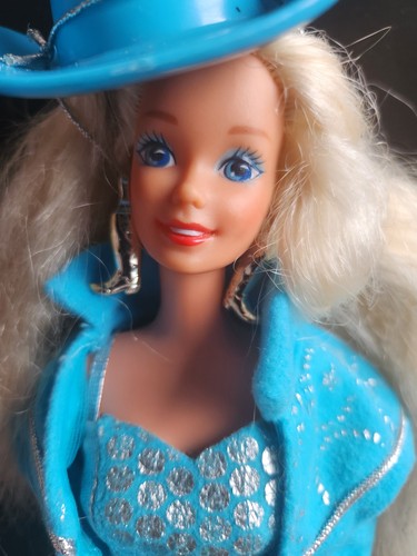 Barbie western stampin bambola - barbie,