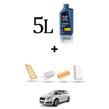 HOFFCAR Kit tagliando 4 FILTRI