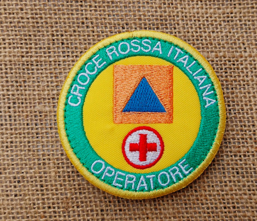 Toppa patch croce rossa - toppa,