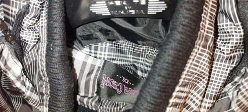 Gilet trapuntato con cappuccio