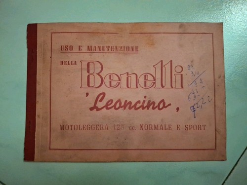 Benelli leoncino motoleggera - benelli, leoncino-motoleggera