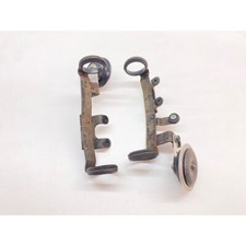 COPPIA STAFFE SUPPORTI ANTERIORI CLACSON FARO SUZUKI GSX 750 1998-2003 NAKED