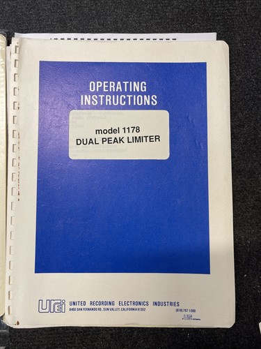Urei 1178 dual - urei,