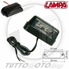 LAMPA LUCE TARGA PORTATARGA A
