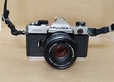 FUJICA STX-1 Reflex Analogica 35 mm meccanica con custodia tracolla e oculare