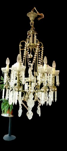 Grande lampadario vintage - lampadario,