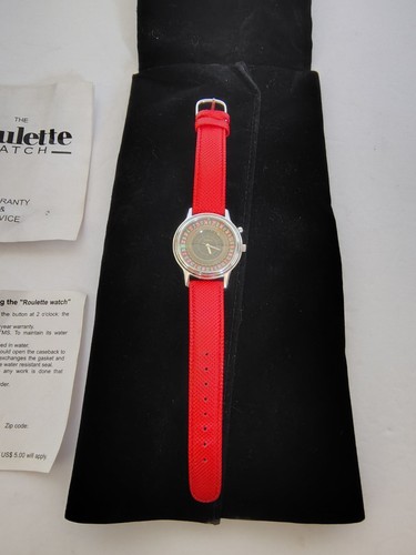Raro orologio roulette - l'orologio,