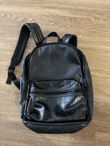Zaino guess nero ecopelle - in,