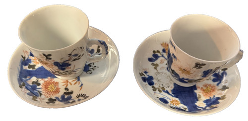 Antichi set piattini tazza - set,