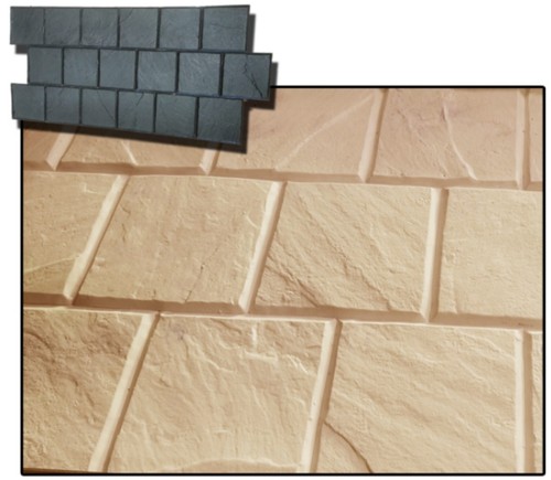 Stampo per muro stampato - stampo,