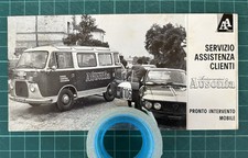 Raro cartoncino Pronto Intervento Mobile AUSONIA con LANCIA Fulvia del 1967