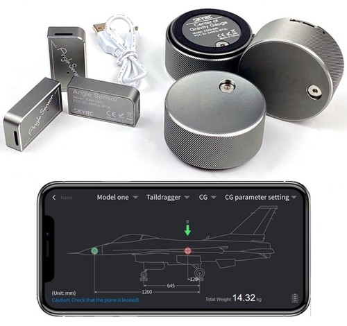 Skyrc gauge angle - +,