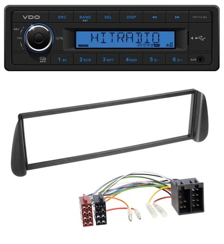 Autoradio usb vdo aux 1din - autoradio,