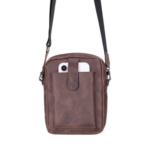 Borsa tracolla pelle ajo - in,