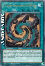 FUSIONE-INGRANAGGIO ANTICO • (Ancient Gear Fusion) • Rara Oro • MGED IT147 • Unl